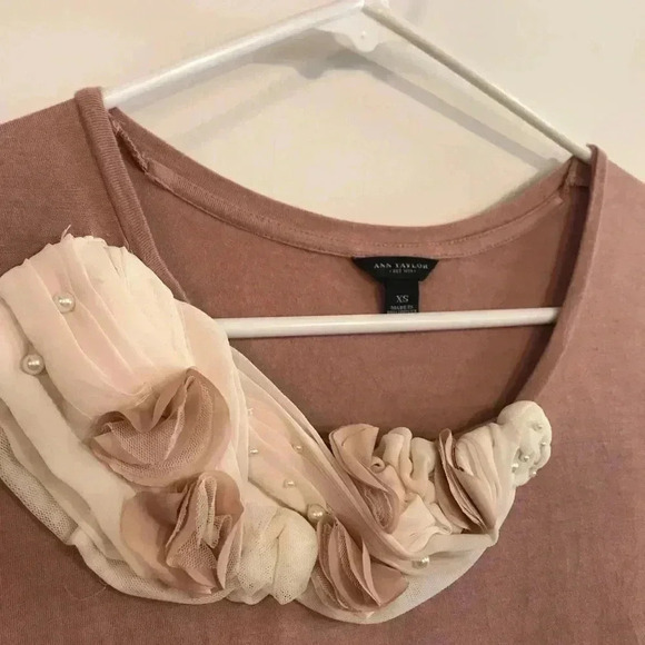 Ann Taylor dressy tee - Picture 2 of 3